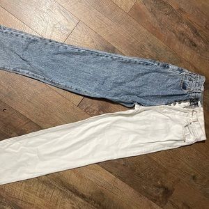 Pacsun split color Jean
